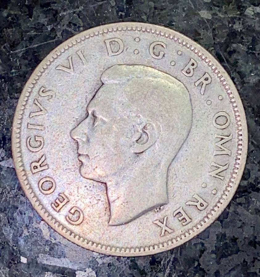 GREAT BRITAIN SILVER 2 SHILLING (1 FLORIN) 1942