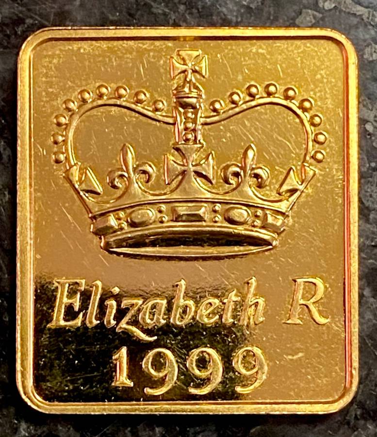 GREAT BRITAIN ROYAL MINT -- ZODIAC YEAR OF THE RABBIT -- ELIZABETH R 1999