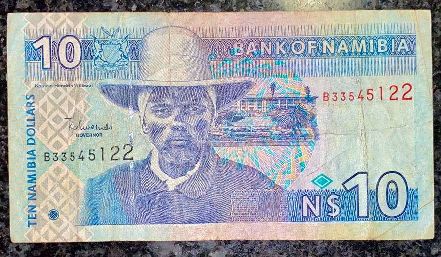 NAMIBIA 10 DOLLARS HENDRIK WITBOOI