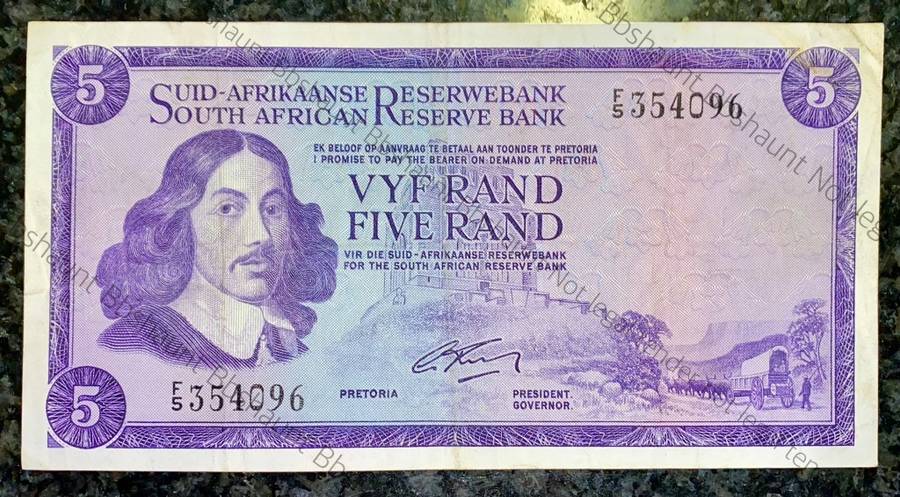 G RISSIK R5 - F5 - 2ND ISSUE 1966 A/E SPRINGBUCK WTM