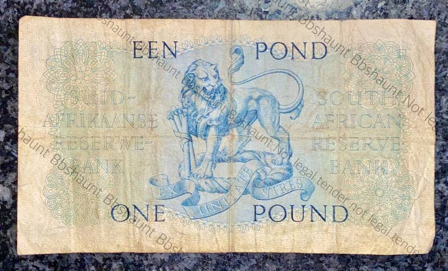 MH DE KOCK 1 POUND 21-11-1953 A/E 3RD ISSUE B160