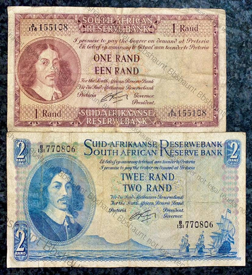 G RISSIK SET R2 --B131-- & R1 --A114-- 1962 FIRST ISSUE (1 BID TAKES ALL)