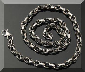 CHUNKY STAINLESS STEEL CHAIN