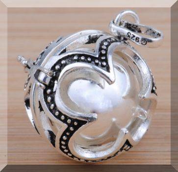 GORGEOUS 925 SILVER MYSTIC EP HARMONY CHIME BALL