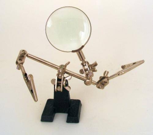 HELPING HAND MAGNIFIER STAND