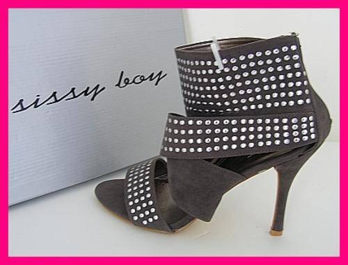 *Free Shipping* - GREY SANDALS FROM SISSY BOY - SIZE: 6