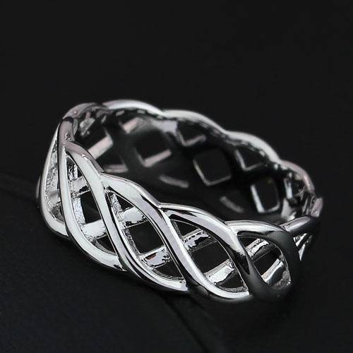 CELTIC KNOT ETERNITY RING - SIZE: 8