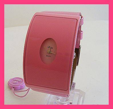 *R1* - FABULOUS PINK LEATHER WATCH