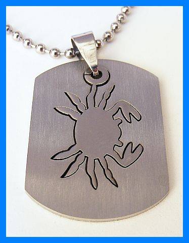 *Sale* - STAINLESS STEEL HOROSCOPE PENDANT - CANCER