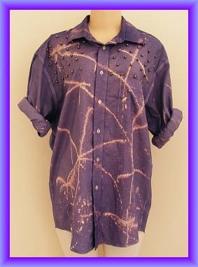 *R1* - SIZE: X-LARGE - TIE DYE BOYFRIEND OVER-SHIRT