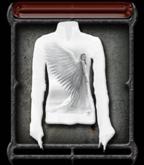 SPIRIT GUIDE BY ANNE STOKES LONG SLEEVE T-SHIRT - IMPORTED FROM UK