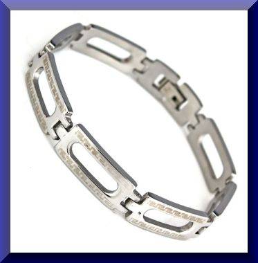*Stock Clearance Sale* - SOLID STAINLESS STEEL MENS BRACELET