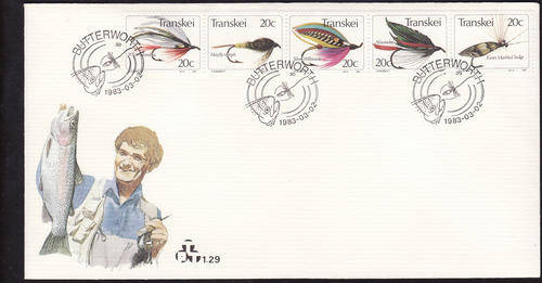 Transkei 1983 Fishing Flies 4th series FDC 1,29 (D)