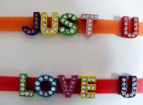 Personalised wrist bands