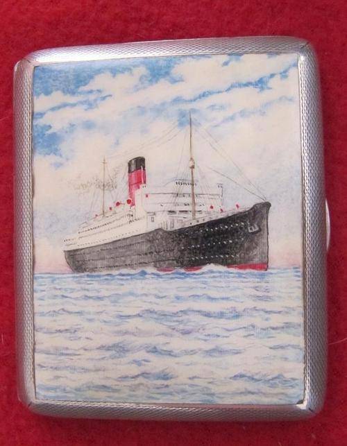 SALE: Chester Hallmarked Silver Art Deco Cigarette Case