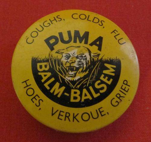 Puma Balm Tin with balm still inside - Great to add to your collection