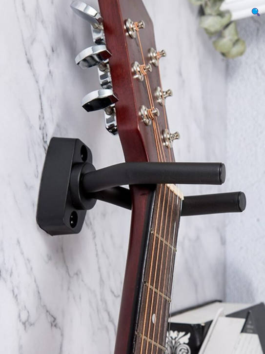 1pc Guitar Wall Hanger Hook For Ukulele, Electric Guitar, Wall Mounted Rack Stand Holder