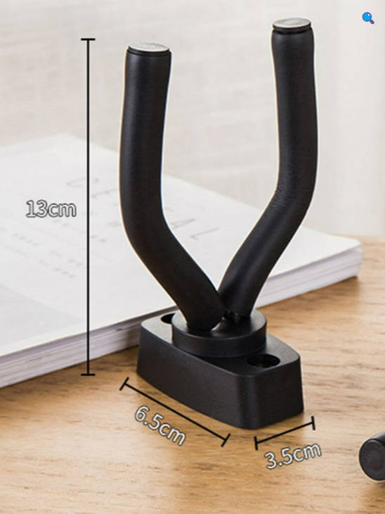 1pc Guitar Wall Hanger Hook For Ukulele, Electric Guitar, Wall Mounted Rack Stand Holder