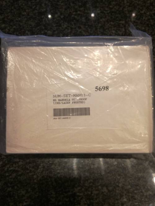 Mandela R5 Coin set from the S.A mint