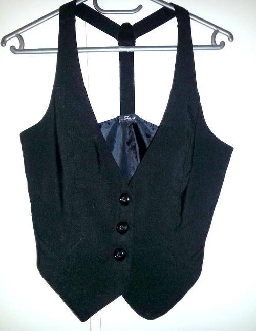 ** CRAZY R1 START - Black Waistcoat (Size 10)  **