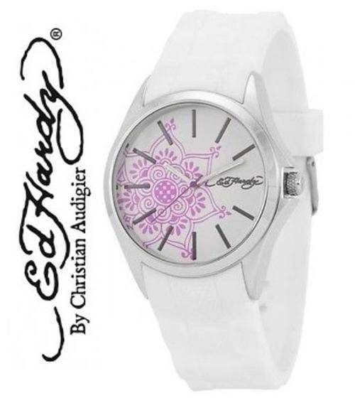 ED HARDY WHITE CORTANA WATCH **VALUE: R2100.00**