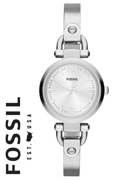 FOSSIL GEORGIA STAINLESS STEEL LADIES WATCH (ES3269) **VALUE: R3600.00**