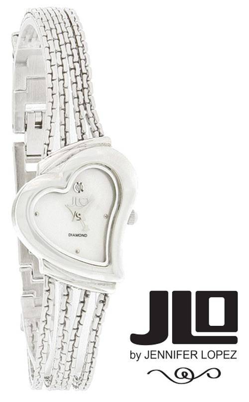 JENNIFER LOPEZ (JLo) MOTHER OF PEARL HEART DIAMOND WATCH **VALUE: R2600.00**