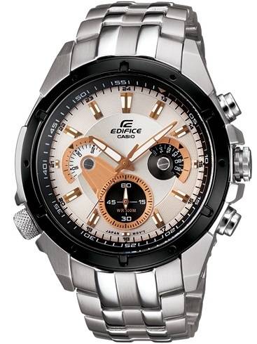 ** CASIO EDIFICE CHRONOGRAPH STAINLESS STEEL WATCH (EF-535D) **VALUE:4180.00