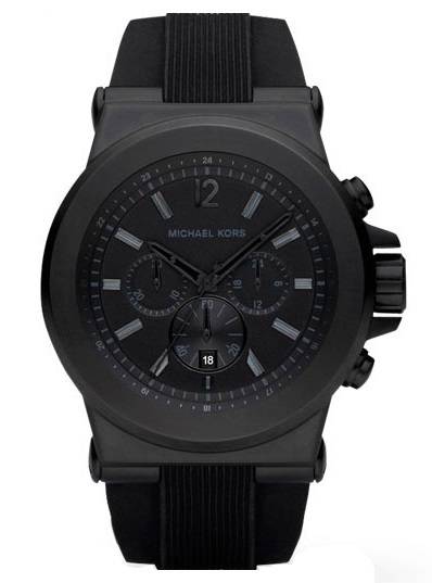 MICHAEL KORS ION PLATED CHRONOGRAPH MENS WATCH  (MK8152)  **VALUE: R5300.00**