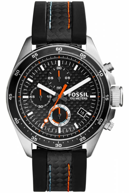 FOSSIL DECKER STAINLESS STEEL CHRONOGRAPH WATCH (CH2956)  **VALUE: R4800.00