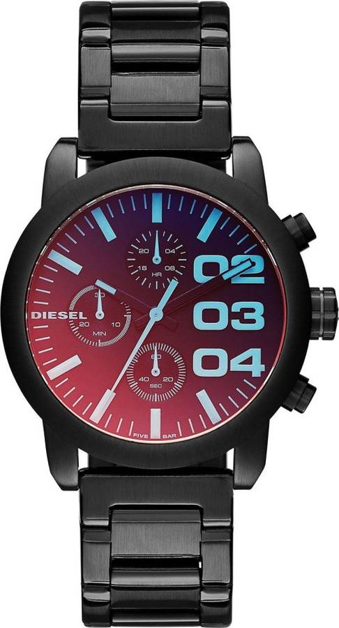 DIESEL FLARE STAINLESS STEEL ION-PLATED CHRONOGRAPH WATCH  (DZ5466)  **VALUE: R5299.00**