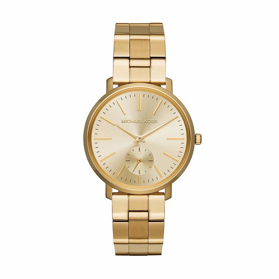 MICHAEL KORS Jaryn MK3500 Gold Plated Quartz Women Watch