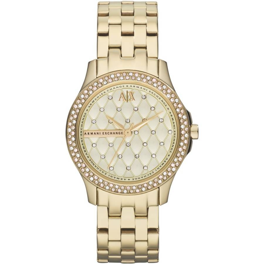 ARMANI EXCHANGE AX5216 Gold Plated Quartz Women Watch