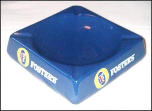 ** CERAMIC FOSTER'S ASHTRAY **