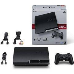 Playstation 3 with 2 Remotes and 3 Games