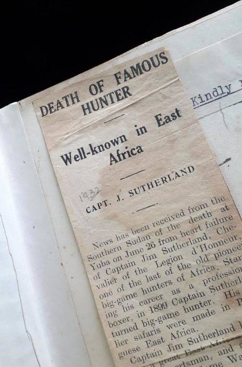 Adventures of an Elephant Hunter AFRICANA COLLECTABLE. SIGNED 1st Ed 1912 Capt James Sutherland.