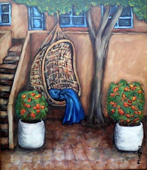 Clearance Sale "Peaceful Corner" Ready to hang