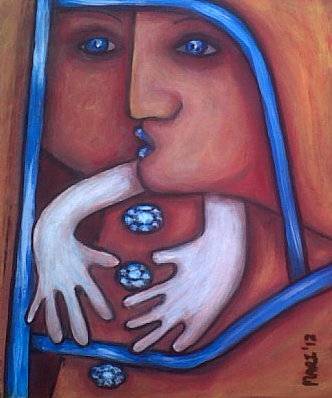 Stunning and decorative - Diamonds Are Forever 2 - Mari Mackie Original 290 X 240mm