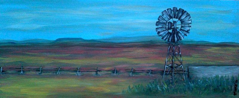 New - Human Invasion - Original Mari Mackie - 590X240mm