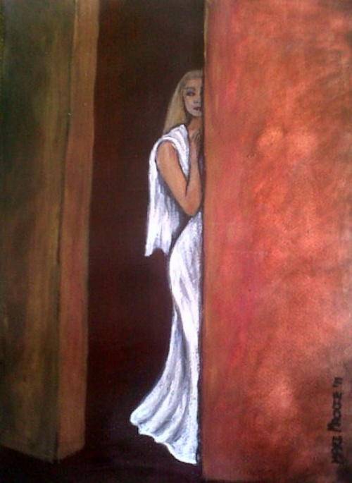 Christmas shopping? Start early! Original Mari Mackie Watercolours -  Waiting