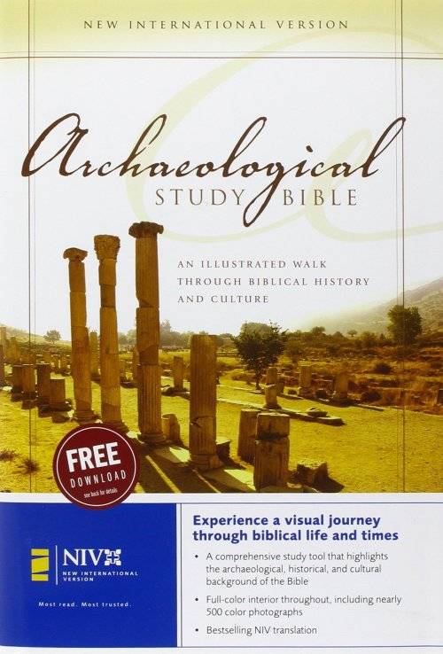 THE BOOKWORM Offers - NIV BIBLE - HARD COVER - AS NEW - ARCHAEOLOGICAL STUDY BIBLE