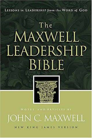 THE BOOKWORM Offers - NKJV BIBLE - HARD COVER - AS NEW - THE MAXWELL LEADERSHIP BIBLE