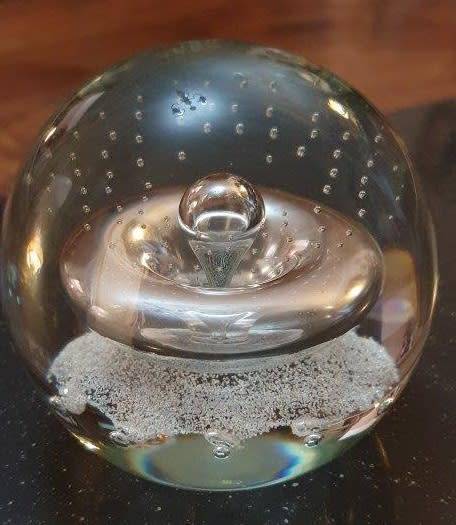 Breathtaking Caithness Scotland Paperweight 631g - "Starwatch"