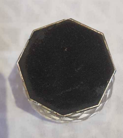 Magnificent Multi Faceted Czechoslovakian Crystal Candle Holder - Stunning!!!!