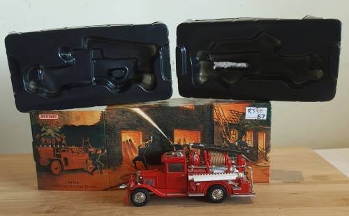 Matchbox Models of Yesteryear Fire Engine Series 1932 Ford AA Fire Engine Original Packaging