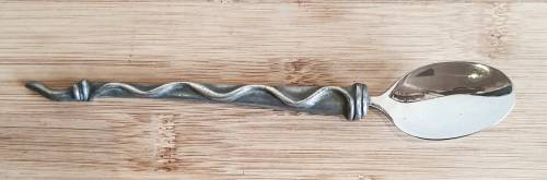 Functional Art - Early Carrol Boyes Pewter and Stainless Steel Teaspoon - Marked