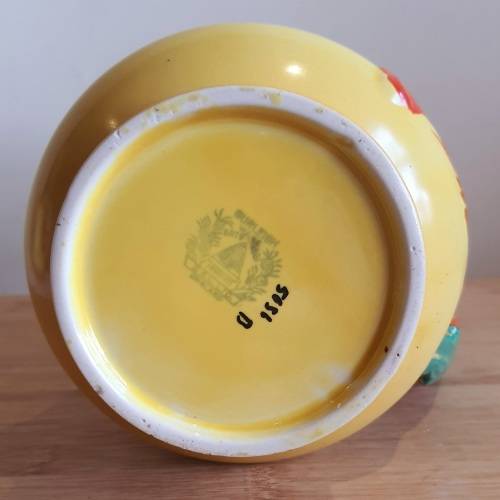 Eye Catching Burleigh Ware Jug with Gorgeous Parrot Handle c.1930`s - Marked