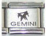 Italian Charms - Fits Nomination - Laser - Zodiac - GEMINI