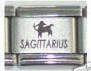 Italian Charms 9mm - Fits Nomination - Laser - Zodiac - SAGITTARIUS