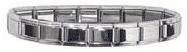 Italian Charms - Fits Nomination - Starter Bracelet SHINEY Finish - 18 Links
